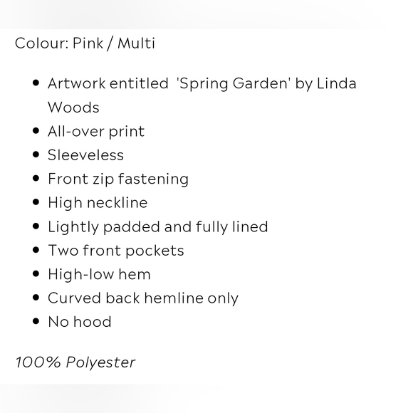 Dolcezza Vest Spring Garden Golf ⛳️ - Picture 6 of 8